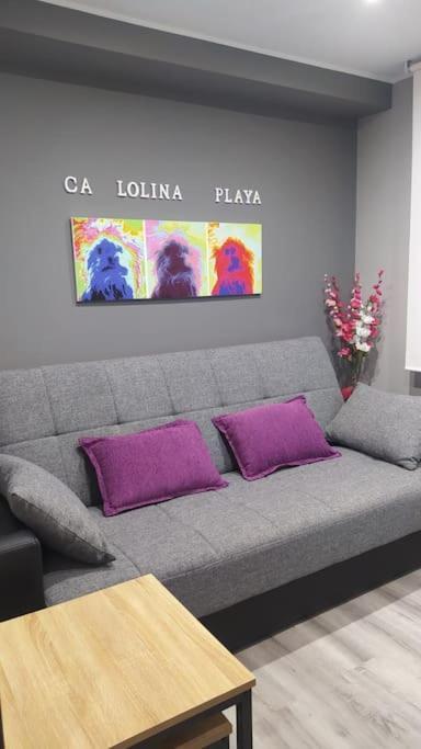 Ca Lolina Playa Lägenhet Gijón Exteriör bild